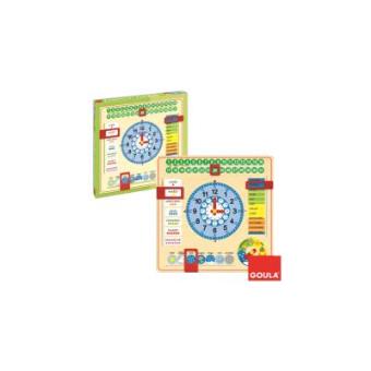 Brinquedo educativo Jumbo Calender Clock Multi - 1