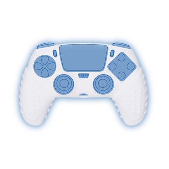 Skin para Comando Konix KX MY PS5 PAD SILIC PROTECT WHIT | Branco - 1