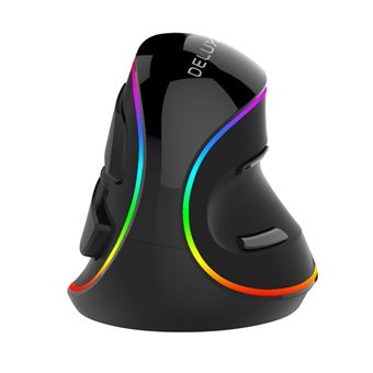 Rato Delux M618Plus(RGB) | 4000 DPI | Preto - 1