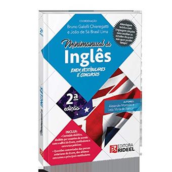 Minimanual de Inglês - Enem, Vestibulares e Concursos - 1