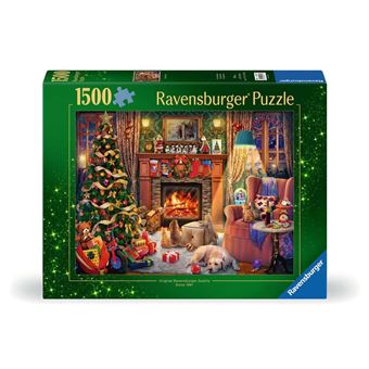 Puzzle Ravensburger Natal Christmas Eve | 1500 Peças - 1