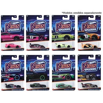 Hot Wheels Neon Speeders Mattel - 1