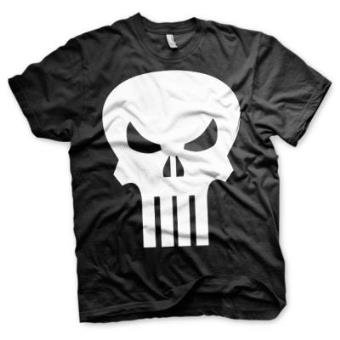 T-Shirt The Punisher Skull Preto Tamanho XL - 1