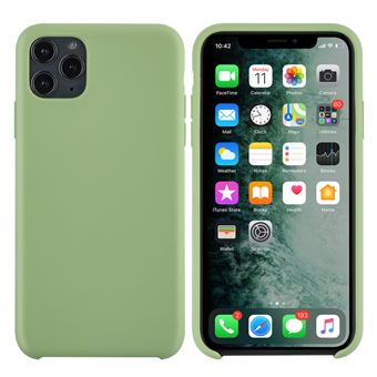 Capa de Silicone magunivers para iPhone 11 Pro Max verde claro - 1