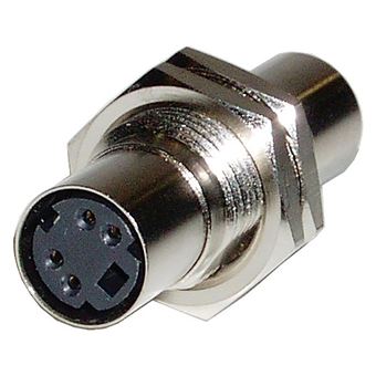 Conetor BeMatik Fémea para Patch Panel Bus MiniDIN4 - 1