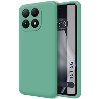 Capa Tumundosmartphone de silicone líquido ultramacio para Xiaomi 15T 5G | verde - 1