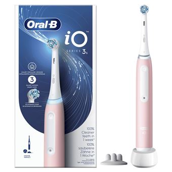 Escova de Dentes Elétrica Oral-B iO 8006540730843 | Rosa, Branco - 1