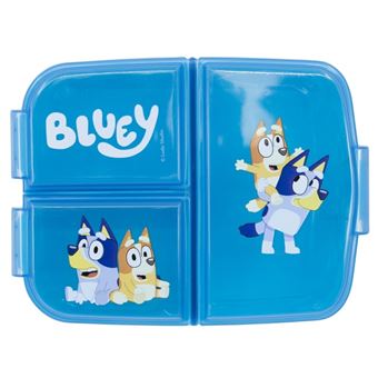Lancheira com 3 compartimentos Stor Bluey | 19,5 X 16,5 X 6,7cm | Polipropileno - 1