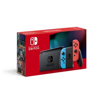 Consola de Jogos Portáteis Nintendo Switch | Azul, Cinzento, Vermelho - 1