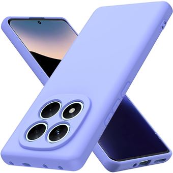 Capa Mistercapas para Xiaomi Redmi Note 14 Pro 5G Silicone Premium | Lilás - 1