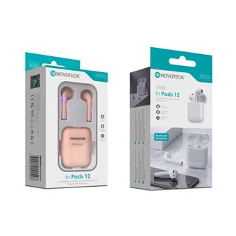 Auriculares Wireless NOVOTECK BT-005 - Rosa - 1