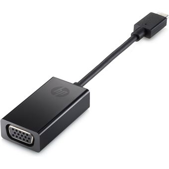 Adaptador Gráfico Usb HP USB-C to VGA Adapter | Preto - 1