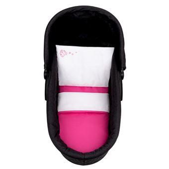 Conjunto Jogo de Cama para alcofa Kikka Boo Solid Pink | 6 Peças - 1