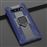 Capa Magunivers de TPU Estilo Guerreiro Azul com Suporte de Anel para Samsung Galaxy S10_3