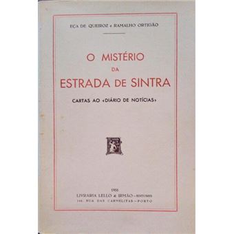 O mistério da estrada de sintra. - 1