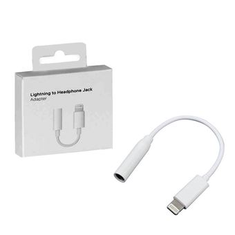 Adaptador Skyhe MMX62FE Lightning para Jack F 3.5 mm Auriculares Branco - 1