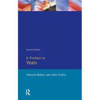 A Preface To Yeats Preface Books - 1