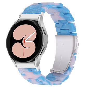 Bracelete de resina azul/rosa Magunivers para Samsung Galaxy Watch4 Active 40mm/44mm/Watch4 Classic 42mm/46mm - 1