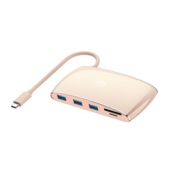 Adaptador 9 em 1 aigo H9S | Type-C a 3USB3.0 HDMI SD/TF PD VGA 1000mbps para HUAWEI Mate40/P50 Samsung S20 - 1