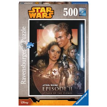 Puzzle Ravensburguer Star Wars Ataque Clones 500 Peças
