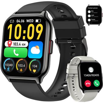 Smartwatch CHRONUS P95 | Compatível com Android/iOS - Preto - 1