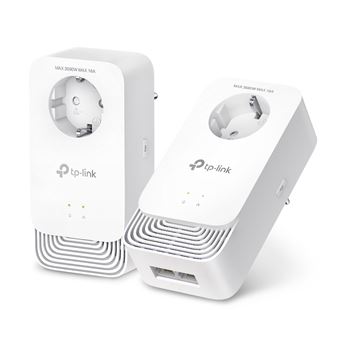 Adaptador de Rede Powerline TP-Link PG2400P KIT | Branco - 1