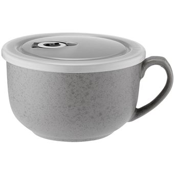 Caneca com Tampa Ladelle Reacti Grey | 600 ml - 1