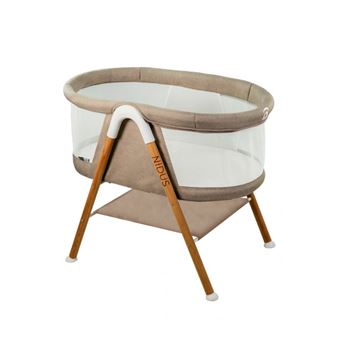 Mini-berço de grades Asalvo Nidus Beige - 1