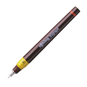 Esferográfica Rollerball Rotring 1903400 | Castanho, Verde - 1