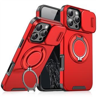 Capa CO-Phénix para iPhone16 com MagSafe e tampa da câmara | Vermelho - 1
