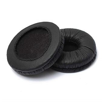 Almofadas HSMY de reposição para Auscultadores Sennheiser HD25-1II HD25 HD25SP 25SP-II - Preto - 1