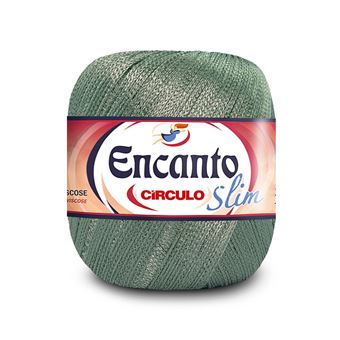 Fio de Crochet Circulo Encanto Slim | 100G | Eucalipto - 1