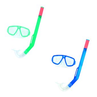 Máscara de Mergulho Bestway 24018 | Azul, Verde - 1