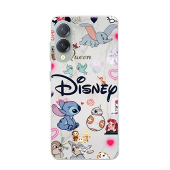Capa Maniacase para Samsung Galaxy S25 Edge | Disney Personagens Stitch Ariel Dumbo - 1