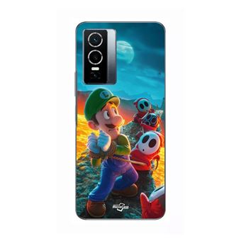 Capa Maniacase para Vivo Y76 5G | Super Mario Bros Filme Luigi - 1