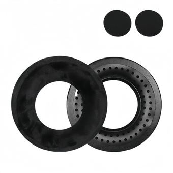 Almofadas para Auscultadores V-REEL para Beyerdynamic DT800 T1 T5P 70P | Preto | Tecido de Pelúcia - 1