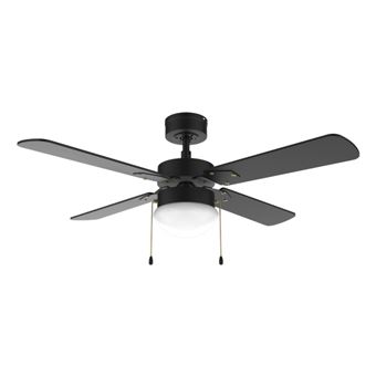Ventoinha de Teto Cecotec EnergySilence Aero 450 FullBlack | 3 Velocidades | 50 W | Preto - 1