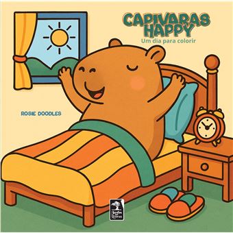 Capivaras Happy: Um Dia Para Colorir - 1