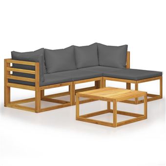 Conjunto de Mobiliário de Exterior VidaXL 45914 - 1