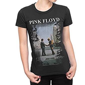T-shirt Rock Off PINK FLOYD | Burning Man | S | Preto | Corte De Mulher - 1