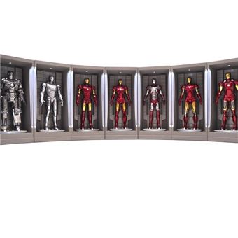 Figura Hot Toys MMSC005-MMSC012 - Marvel Comics - Iron Man 3 - Iton Man Hall Of Armor Miniature Collectible - 1