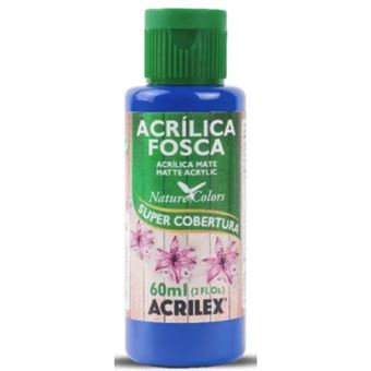 Tinta Acrílica Fosca Acrilex | Azul Intenso 03560578 | 60ml - 1