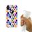 Capa Tpu Hapdey para Iphone X - Xs | Design Padrão Exótico | Pássaros e Flores - Transparente_3