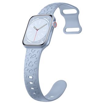 Bracelete Desportiva Arzopa® para Apple Watch Series 8/7/6/5/4/3/2/SE | 38mm/40mm/41mm | Estampagem de Leopardo Azul - 1