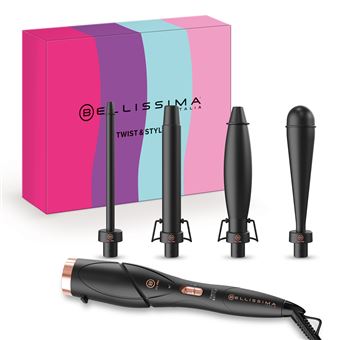 Modelador de Cabelo Bellissima Kit Twist & Style | 81 W | Dourado, Rosa - 1
