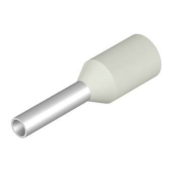 Terminal Forquilha Weidmüller H0.75/12 W SV | Metálico, Branco - 1