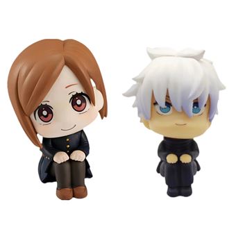 Figura Anime Jujutsu Kaisen EZII Open Eyes Satoru Gojo Kugisaki Nobara2 em 1 - 1