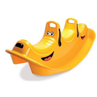 Baloiço & Cadeira de Baloiço de Bebé Dantoy Happy dog | Amarelo - 1