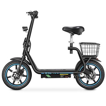 Trotinete Elétrica Honey Whale M5Elite | Pneus 14'' | Potência 500W | Bateria 624WH | Autonomia 45KM | Freio de Disco - Preto - 1