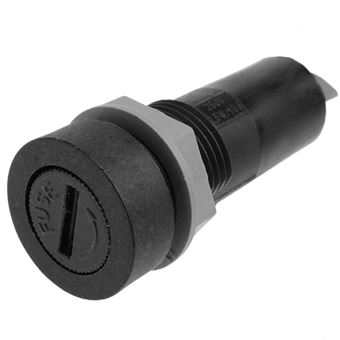 Porta-Fusível BeMatik Baioneta para Aparafusar para Fusíveis 5 X 20 mm - 1